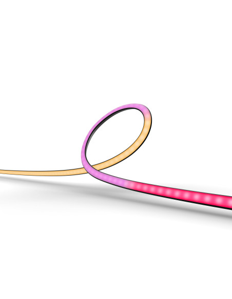 Philips Hue White and Color Ambiance Lightstrip Gradient per PC 32 -34" Starter kit + Hue Bridge