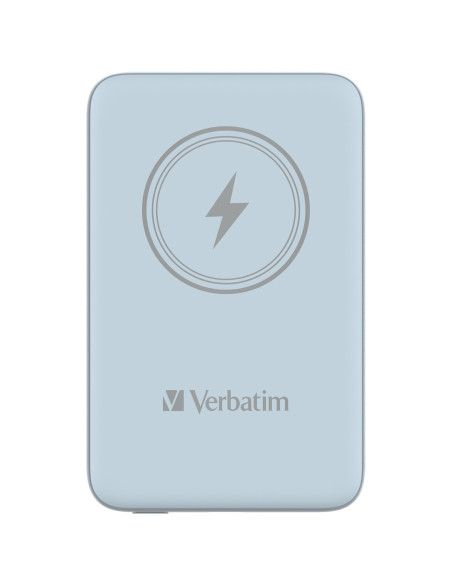 Verbatim Charge 'n' Go Polimeri di litio (LiPo) 10000 mAh Carica wireless Blu
