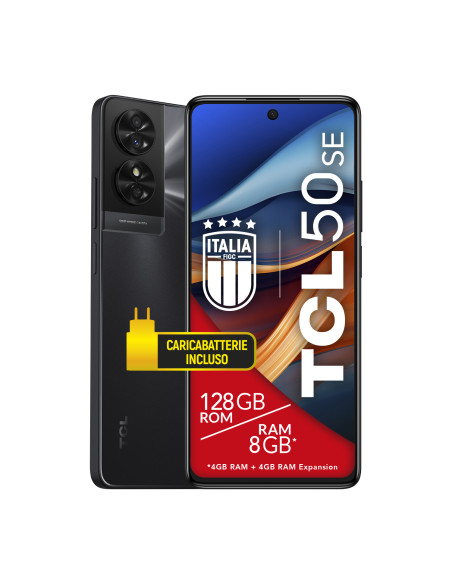 TCL 50 SE 17,2 cm (6.78") Doppia SIM Android 14 4G USB tipo-C 4 GB 128 GB 5010 mAh Grigio