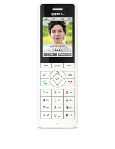 Fon FRITZ! X6 Telefono DECT Identificatore di chiamata Bianco