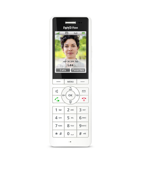 FRITZ!Fon X6 Telefono DECT Identificatore di chiamata Bianco
