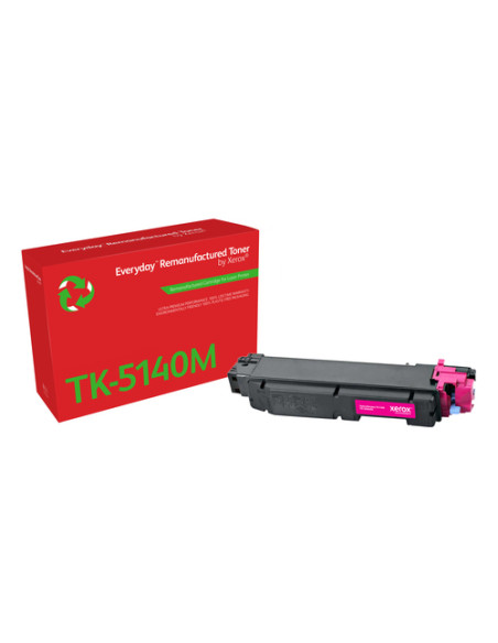 Everyday Rigenerato Toner rigenerato Everyday™ di Xerox Magenta compatibile con Kyocera TK-5140M, Capacità standard