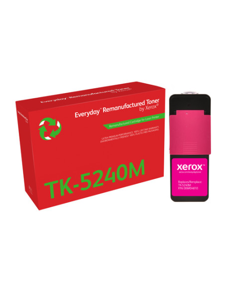 Everyday Rigenerato Toner rigenerato Everyday™ di Xerox Magenta compatibile con Kyocera TK-5240M, Capacità standard