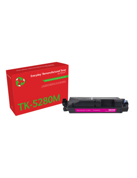 Everyday Rigenerato Toner rigenerato Everyday™ di Xerox Magenta compatibile con Kyocera TK-5280M, Capacità standard