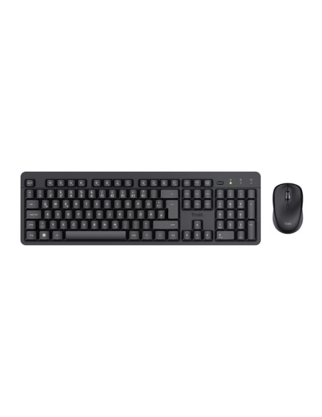 Trust TKM-360 tastiera Mouse incluso Ufficio RF Wireless QWERTY Italiano Nero