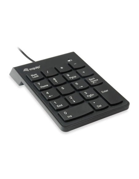 Equip 245205 tastierino numerico Universale USB Nero