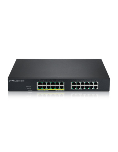Zyxel GS1915-24EP Gestito L2 Gigabit Ethernet (10/100/1000) Supporto Power over Ethernet (PoE) 1U Nero