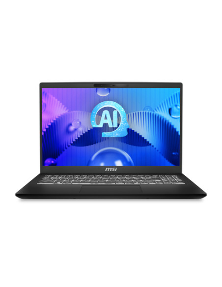 MSI Modern C1MG-034IT Intel Core Ultra 5 125H Computer portatile 39,6 cm (15.6") Full HD 16 GB DDR5-SDRAM 512 GB SSD Wi-Fi 6E (8