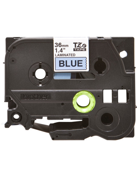 Brother TZE-561 nastro per etichettatrice Nero su blu