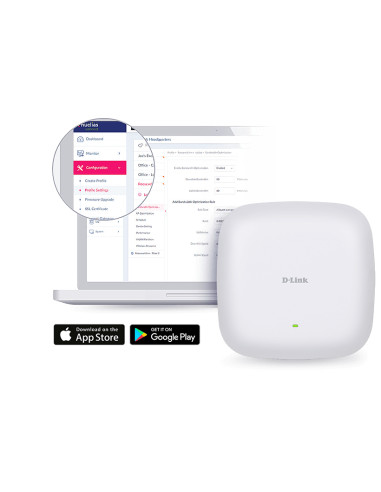 D-Link AX3600 3600 Mbit/s Bianco Supporto Power over Ethernet (PoE)