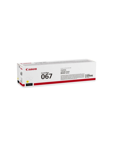 Canon 067 cartuccia toner 1 pz Originale Giallo