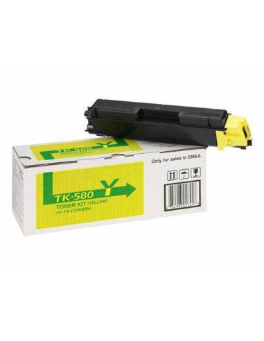 KYOCERA TK-580Y cartuccia toner 1 pz Originale Giallo