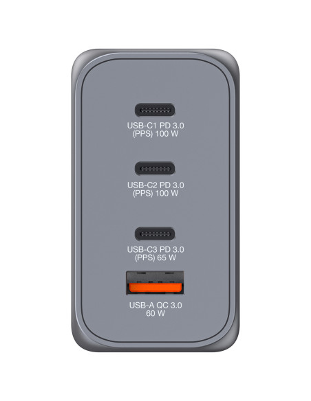 Verbatim GNC-200 Universale Nero, Grigio AC Ricarica rapida Interno