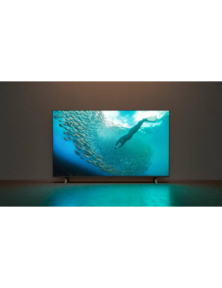 Philips 55PUS7009/12 TV 139,7 cm (55") 4K Ultra HD Smart TV Wi-Fi Cromo