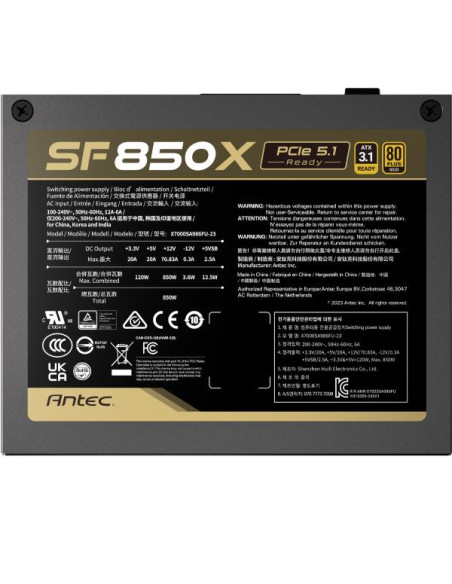 SF850X EC ALIMENTATORE