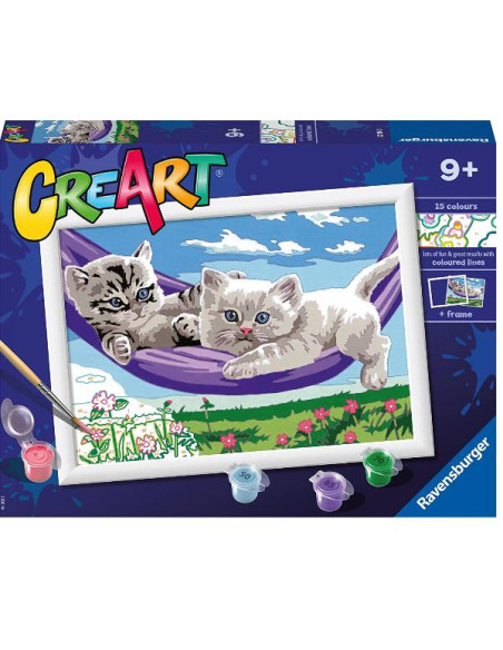 CREART D - GATTINI SULL'AMACA