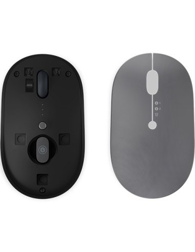 Lenovo Go Multi-Device mouse Ufficio Ambidestro RF senza fili + Bluetooth Ottico 2400 DPI