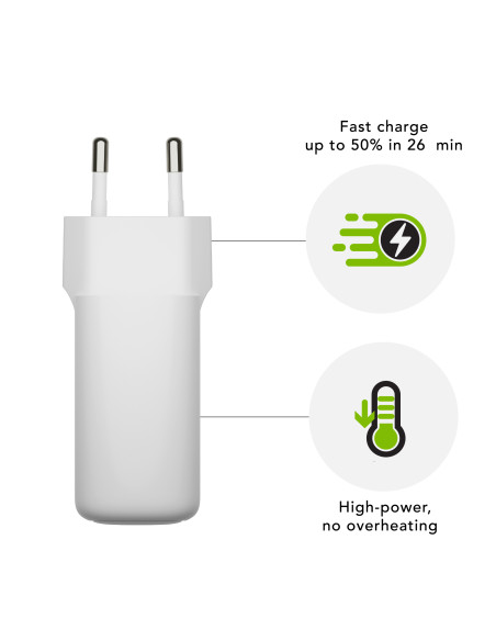 dbramante1928 CH45EUWH7112 Caricabatterie per dispositivi mobili Universale Bianco AC Interno