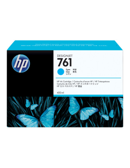 HP Cartuccia inchiostro ciano DesignJet 761, 400 ml