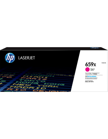 HP LaserJet Cartuccia toner magenta originale 659X ad alta capacità