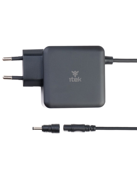 itek ITNBAW65 Caricabatterie per dispositivi mobili Computer portatile Nero AC Interno
