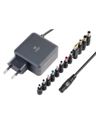 itek ITNBAW65 Caricabatterie per dispositivi mobili Computer portatile Nero AC Interno