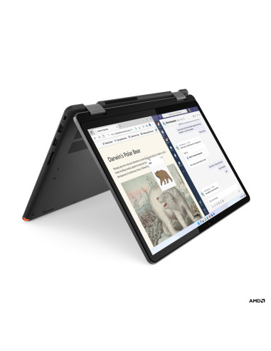 Lenovo 13w Yoga Gen 2 AMD Ryzen™ 5 7530U Ibrido (2 in 1) 33,8 cm (13.3") Touch screen WUXGA 16 GB DDR4-SDRAM 512 GB SSD Wi-Fi 