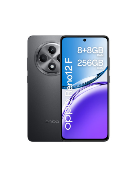 OPPO Reno12 F 4G AI Smartphone, Tripla fotocamera 50+8+2MP, Selfie 32MP, Display 6.67” 120HZ AMOLED FHD+, 5000mAh, RAM 16 GB (