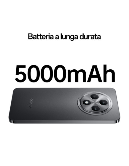 OPPO Reno12 F 4G AI Smartphone, Tripla fotocamera 50+8+2MP, Selfie 32MP, Display 6.67” 120HZ AMOLED FHD+, 5000mAh, RAM 16 GB (