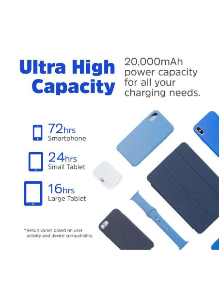 POWERBANK ULTIMATE WIRELESS 20000MA