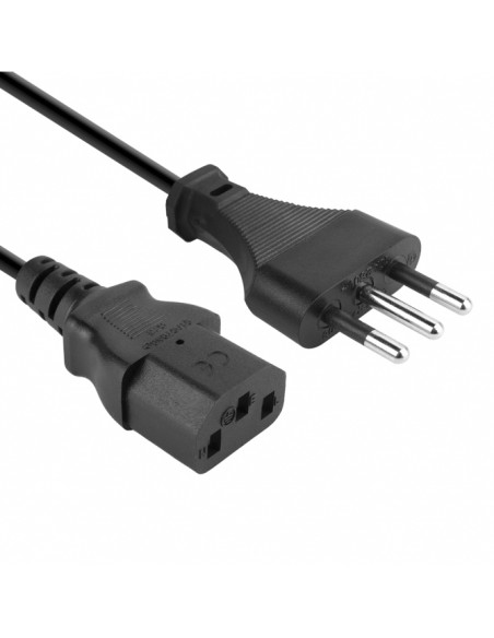 Vultech Cavo di alimentazione PC Standard con presa italiana 1.5 m