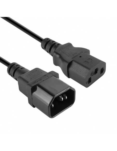 Vultech Cavo prolunga alimentazione IEC13 Femmina to IEC14 Maschio