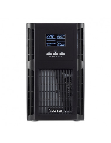 Vultech GS-3KVAS REV. 2.4 gruppo di continuità (UPS) Doppia conversione (online) 3 kVA 3000 W 3 presa(e) AC