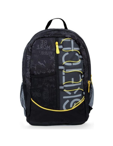 3 ZIP BACKPACK BLACK