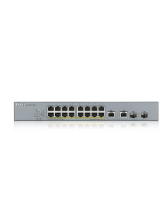 Zyxel GS1350-18HP-EU0101F switch di rete Gestito L2 Gigabit Ethernet (10/100/1000) Supporto Power over Ethernet (PoE) Grigio 2