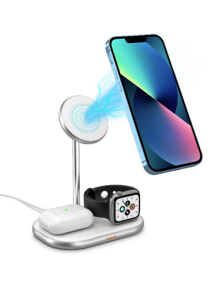 WIRELESS MAGNETIC CHARGER 3-IN-1