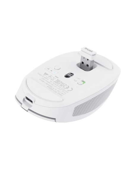 Trust Ozaa mouse Ufficio Mano destra RF senza fili + Bluetooth Ottico 3200 DPI