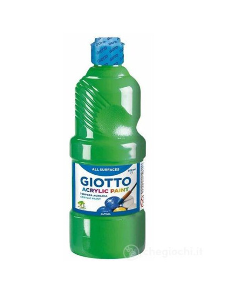 FLACONE 500ML TEMERA ACRILIC VERDE