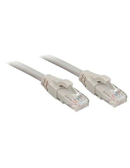Lindy Cat.6 UTP 3m cavo di rete Grigio Cat6 U/UTP (UTP)