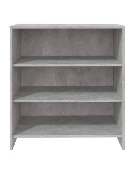 Credenza Grigio Cemento 70x40,5x75 cm in Truciolato