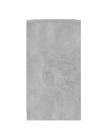 Credenza Grigio Cemento 70x40,5x75 cm in Truciolato