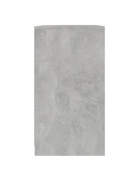 Credenza Grigio Cemento 70x40,5x75 cm in Truciolato