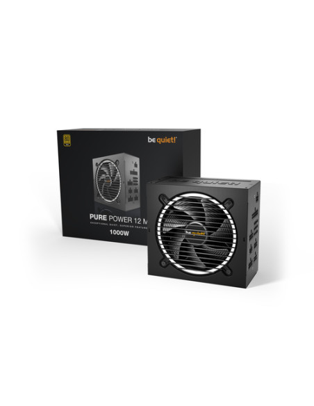 be quiet! Pure Power 12 M alimentatore per computer 1000 W 20+4 pin ATX ATX Nero