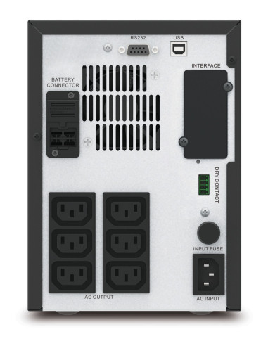 APC Easy UPS SMV gruppo di continuità (UPS) A linea interattiva 0,75 kVA 525 W 6 presa(e) AC
