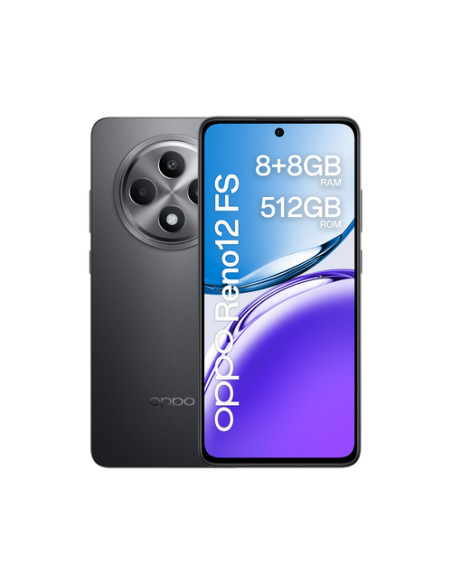 OPPO Reno12 Fs 4G AI Smartphone, Tripla fotocamera 50+8+2MP, Selfie 32MP, Display 6.67” 120HZ AMOLED FHD+, 5000mAh, RAM 16 GB 