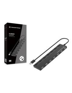 Conceptronic HUBBIES08B hub di interfaccia USB 2.0 480 Mbit/s Nero 2