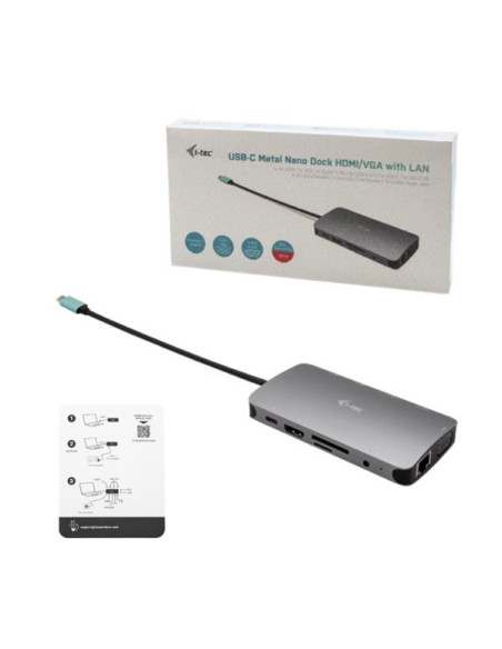 DOCK HDMI/VGA WITH LAN PD 100W