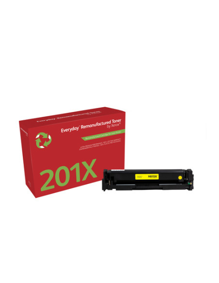 Everyday Toner rigenerato ™ di Xerox Giallo compatibile con HP 201X (CF402X), High capacity