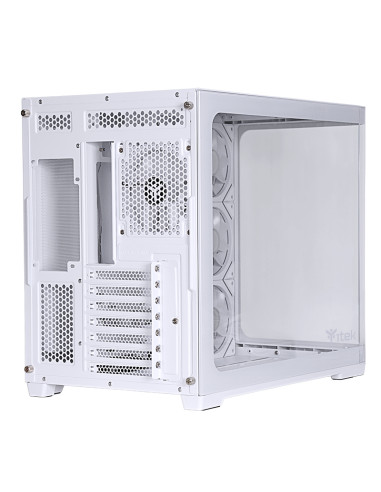 itek DARK CAVE CURVED Tower Bianco