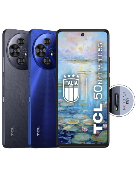 TCL 50 NXTPAPER 5G 17,2 cm (6.78") Doppia SIM Android 14 USB tipo-C 8 GB 256 GB 5010 mAh Blu